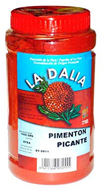 Pimentón De La Vera Picante  La Dalia , Bote De 1Kg.