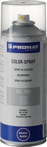PROMAT CHEMICALS Colorspray lichtgrau seidenmatt RAL 7035 400 ml Spraydose PROMAT CHEMICALS, lichtgrau seidenmatt, RAL 7035 400 ml