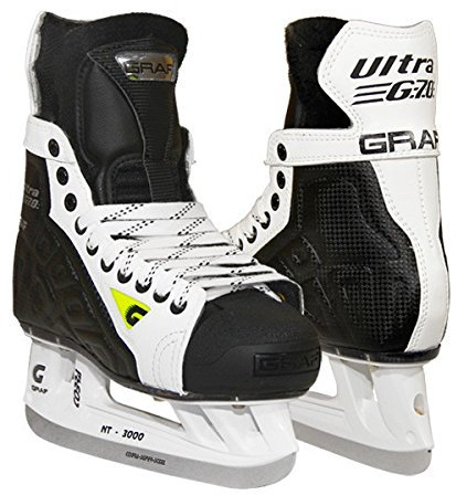 Graf Ultra G-70 - Junior, Farbe schwarz / weiß, Pro-Qualität --Restposten--, Weite :D, Größe:2 = EUR 34 1/3