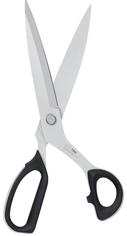 ROBUSO KAI Schneiderschere | Große Profi Stoffschere | High-Tech Schere aus Japan | 30,0 cm - 11,5 | Edelstahl Rostfrei | Vollgummierte Griffe