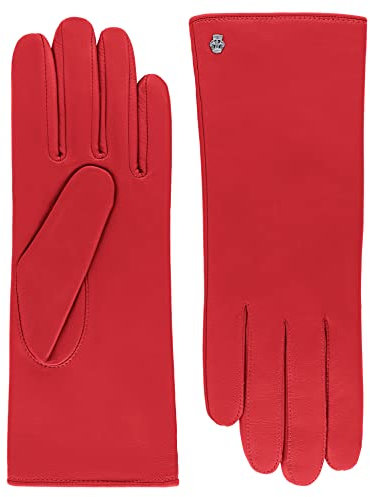 Roeckl Damen Hamburg Lederhandschuhe, Classic red, 8