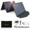 120W Caricatore portatile per pannelli solari QC3.0 18W USB-A PD3.0 60W USB-C DC Anderson Uscite Pieghevole IP65 Alimentazione Campeggio di emergenza per power bank Generatori di stazioni