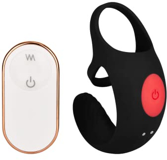 EIS Sinnlicher Silikon-Analvibrator | wasserdicht (IPX7) | 12,5 cm | Erotik | integrierter Penis- und Hodenring | Sex Spielzeug für Frauen | Sex Toys | Mehrere Vibrationsprogramme | Mit App-Steuerung