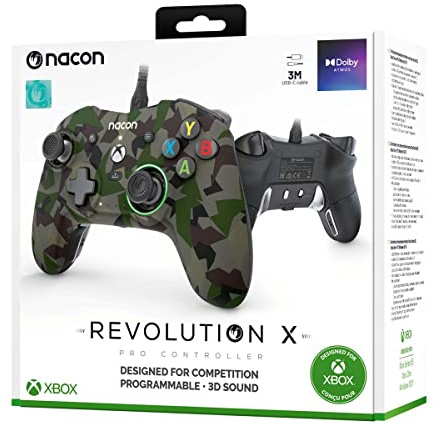 Nacon Revolution X PRO Controller Forest Camo per Xbox Series X|S, Xbox One e PC