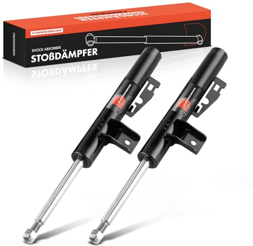 Frankberg 2x Stossdämpfer Stoßdämpfer Vorne Links Rechts 343mm Gasdruck Kompatibel mit Fortwo Coupe 451 Fortwo Cabrio 451 Replace# 4513202531