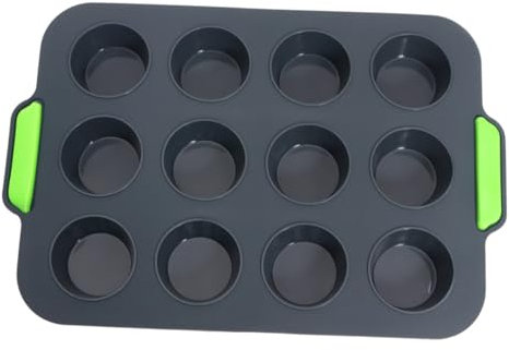 Cabilock Molde De Silicona Pequeño Molde Bizcocho Para Tartaletas De Huevo Fácil De Limpiar Para Hornear Resistente Para Hogar y Tienda