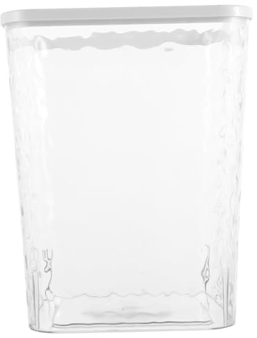 ABOOFAN Papelera De Transparente Flexible Para Baño Cocina Sala De Decoración Contemporánea