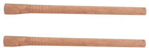 BAZEITFLOW 2pcs Wooden Handle Replacement for Handle Chopping Use in Camping Outdoor Activities