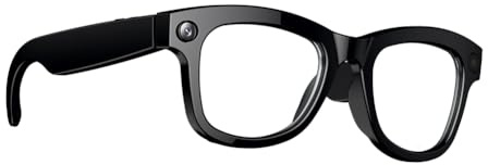 IXMLDAXD Occhiali intelligenti， Occhiali con fotocamera anti-vibrazione HD da 500 W, traduzione AI, chiamate, cuffie Bluetooth, occhiali, registrazione video, scatto di foto, vetro trasparente