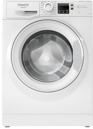 Hotpoint Ariston NFR89W IT - Lavatrice 9 kg | Libera Installazione, Carica Frontale. 1400 Giri/min, Classe A-20%. Anti Allergy, Igiene Vapore, 85 x 59,5 x 60,5 cm (AxLxP)