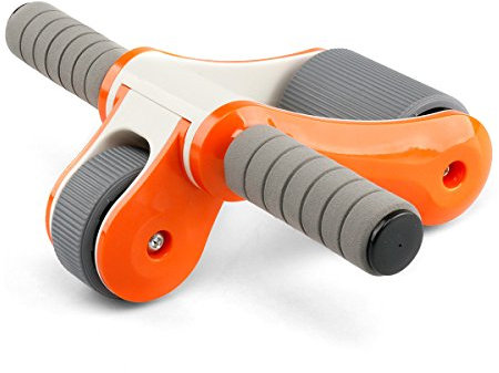 diMio AB Roller Bauchtrainer Roller 2.0 / Faltbar in 6 Farben für Fitness Muskelaufbau Bauch weg! (Orange)