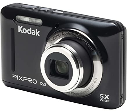 KODAK Pixpro X53 Appareils Photo Numériques 16.1 Mpix Zoom Optique 5 x Noir