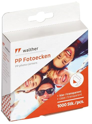 Fotoecken PP 15 mm, 1000 St?ck, 15 P. im Tray