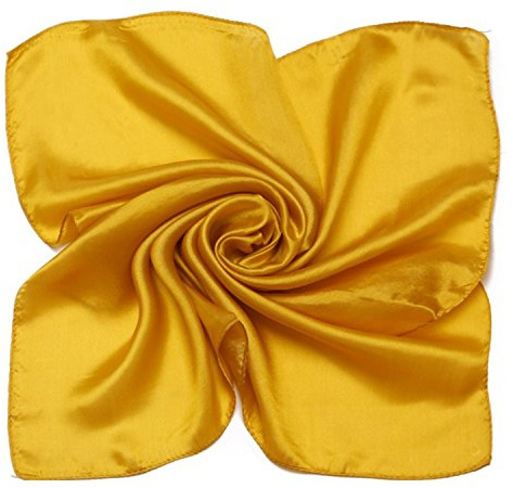 MEISHINE® 52 * 52cm Damen Elegant Seide Halstuch Seidenschal aus 100% Reiner Seide