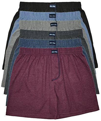 6 Boxershort 100% algodón Artículo: 6 sin intervención SET08, Talla: 3XL-9