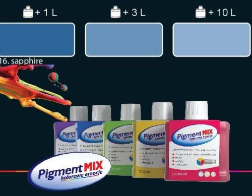 WALL PAINT COLOURANT PIGMENT PAINT COLOUR INTERIOR & EXTERIOR DYE (Sapphire)