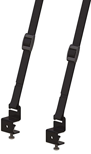MAhara Universal TV Safety Straps - Secures TVs up to 80kg, Compatible with All TVs Through VESA Fixing Holes - Attaches to Walls/Stands to Prevent Falls
