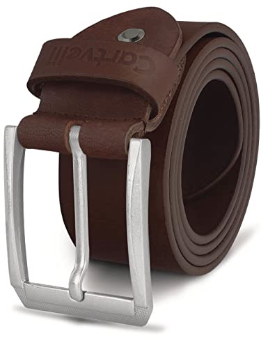 Cartvelli Herren Ledergürtel aus weichem Büffelleder, Vintage Vollleder, 40 mm breit, ca. 3,5 mm stark, kürzbar, Made in Germany, Geschenkbox