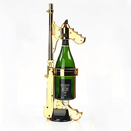 RISELY Champagne Gun Shooter, Adjustable Length Champagne Gun, for Party/Club/Bar/Pub/Festival/Birthday/Wedding/Christmas/BarAtmosphere Props