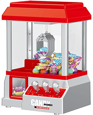 AVZYARDY Plastic Electronic Claw Machine Operated Plastic Candy Grabber Machine Battery Powered Entertainment Funny