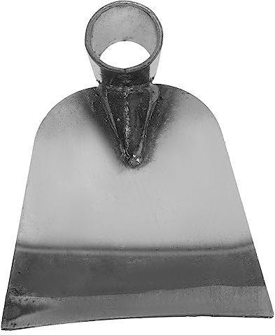 SUPVOX Tête De Houe De Jardin en Acier Inoxydable 130 Type Ronde, Outil Robuste pour Jardinage Domestique, Désherbage Et Plantation De Fleurs, Petite Houe à Main Polyvalente