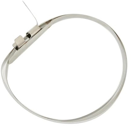 Kit de 10 clips de soufflet de cardan en acier inoxydable for essieu, clips de retenue d'arbre de transmission, colliers de serrage for soufflets de cardan de voiture