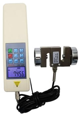 Misuratore di forza digitale di spinta e trazione, dinamometro portatile, misuratore di forza 1000 N/100 kg/220 libbre Preciso ed efficiente