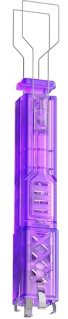 Gissroys Extracteur de touches ergonomique 2 en 1 pour retirer les touches et les interrupteurs Haute résistance pour claviers mécaniques Nettoyage des interrupteurs Extracteur pour mécaniques