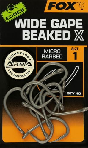 Fox Edges Wide Gape Beaked X - 10 Karpfenhaken