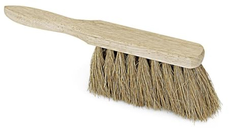 Balayette en coco avec dos en bois Longueur 280 mm