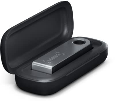 Ledger Nano S Plus Case – kompakter Schutz für Deine Krypto-Wallet | Schickes Metall, leicht aufzuflippen