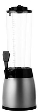 Dispensador de Cerveza Dispensador de cerveza con refrigerador Dispensador de bebidas Vino Cerveza Barril Bebida Barril Bandeja de hielo independiente Altura de barril 53 cm (Alto) Dispensador de Bebi