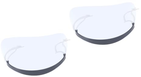 FOMIYES Transparente Haarschneide-maske Mit Baffle Augenschutz Für Friseursalons Und Zuhause Schutz Vor Haaren Im Gesicht Leicht Und Geruchsneutral