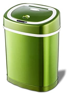 Cestino Bagno Cestino Automatico Di Induzione Automatico Intelligente In Acciaio Inossidabile Da Camera Da Letto Da Camera Da Letto BAMBINA BAMBINA BAMBINA BASH BASH 12L / 15L Pattumiera Sottolavello(