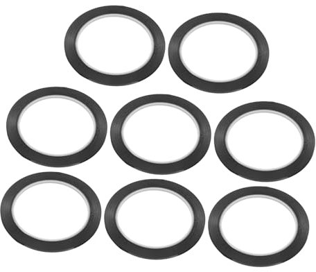 SEWACC 8stücke Selbstklebendes Gittermarkierungsband Für Whiteboards Starke Haftung Für Kunst Scrapbooking Und Büroanwendungen