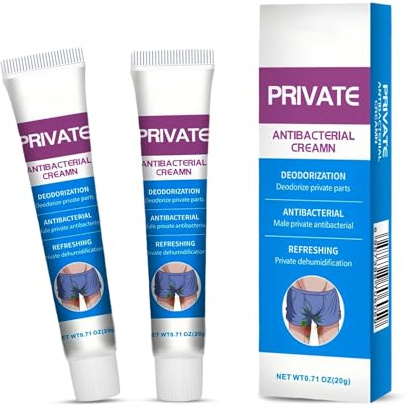 2 Private Antibakterielle Creme, Intimbereich Juckreizlinderung Lindert Creme, Herren Balanitis Juckreiz CReme, Anti-Juckreiz Pflegecreme, Mans Private Cream, Männer Salbe Gegen JUckreiz (Farbe B)