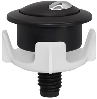 Pousse-Bouton de WC,Mécanisme de Chasse d'eau - Deux Pièces de Rinçage pour Réparation d'Étanchéité Réservoir Maison Particuliers Locataires Appartements Salle