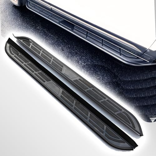 Pedane laterali compatibili con Chery JAECOO 7 J7 2024 2025, gradini antiscivolo per porte laterali robusti 2 lati per accessori pedali nuovissimi aggiornamento (HKX)