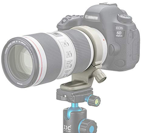 JJC Tripod Mount Ring for Canon EF 70-200mm f/4L IS II USM, EF 70-200mm f/4L and EF 70-200mm f/4L IS Lens