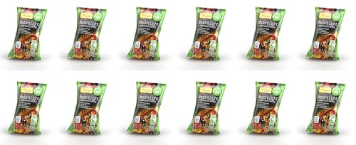 16 x snabbsnabbsnabba, lätta grepp- och grillpåsar – träkol – 500 g varje väska. Perfekt för picknickgrillning, grillning, eldstäder och mycket mer! Lätt och laga!