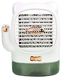 Jia Hu 1 PC USB spray ventilador de agua pulverizador humidificador mesa ventilador ventilador USB para oficina escuela