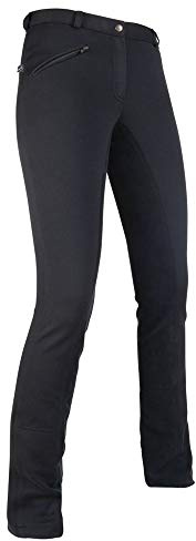 HKM Jodhpur Chic New Pantaloni, Noir, 42 Donna
