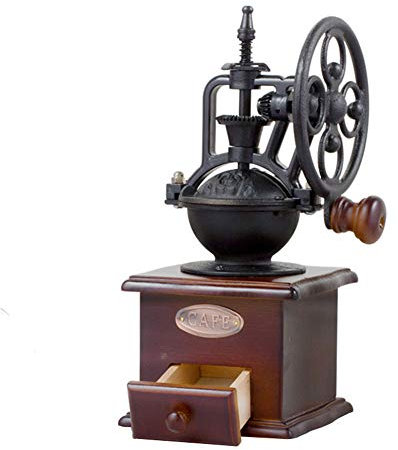 CheungLee Kaffeemühle Hölzern Kaffee Puder Manuell Holz Hand Kaffeemühlen Kaffeebohne Maschine