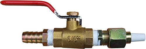 Carmax Sandstrahlpistole - Ventil für Sandstrahlgerät 19L / 38L / 76L Druckluft Sandstrahler