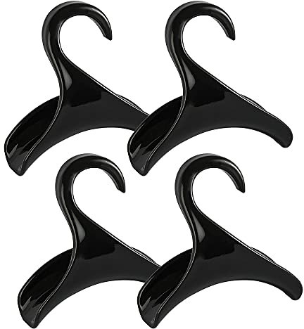 Purse Hanger Hook bag Rack holder - handbag hanger organizer Storage - Over The Closet Rod hanger for Storing and Organizing Purses | Backpacks |Satchels | Crossovers | Handbags | Tote（4 pack）