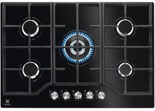ELECTROLUX KGG75362K Noir Intégré 74 cm Gaz 5 zone(s)
