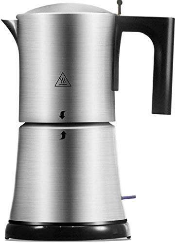 HWSY Coffee Machine Coffee Maker Mocha Coffee Pot Moka Stainless Steel Filter Espresso Coffee Maker Percolator Tool Percolator Pot Electric Coffee Machine 330W Interesting