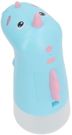 Distributeur de Savon électrique Mignon, Distributeur de Savon Moussant de Dessin animé Rechargeable, Capteur Intelligent sans Contact, Automatique pour Enfants pour Salle de