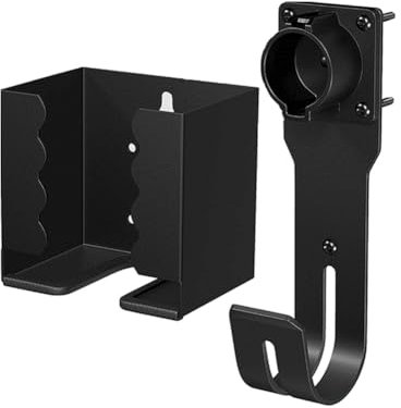 Hethlif 1 Set EV Charger Holder, Electric Car Charger Cable Holder, Charging Box Holder, Wall-Mount Electric Vehicle Connector