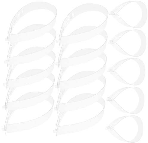 Healvian Tiras de Plástico Soporte para Cuello de Camisa Transparentes para Cuello de Camisa 60 Pvc Que Previene Deformación y No Afecta Apariencia, Adecuado para Adultos